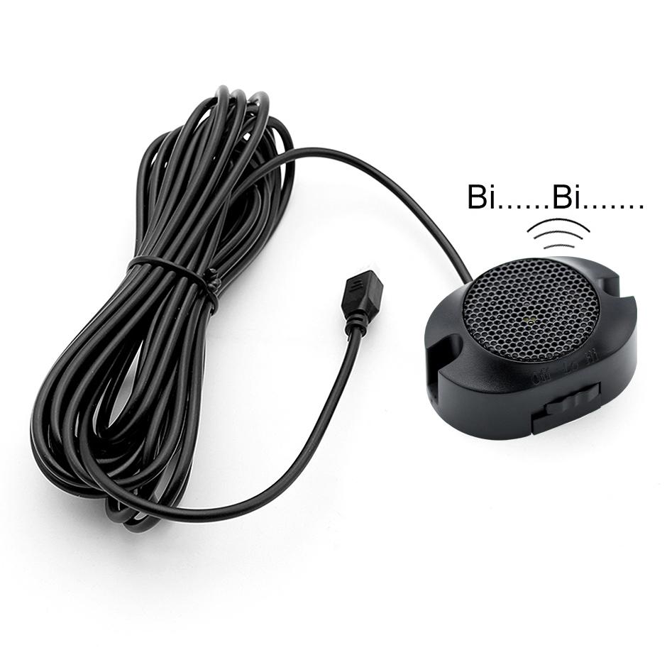 AHD Car Video Parking Sensor Reverse Radar Detector System 13mm Original Flat Sensors Can Connect Car DVD Monitor Rear Camer