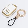 Modne 2-przyciskowe etui z TPU na kluczyk samochodowy z pilotem, osłona, skorupa, brelok dla Suzuki Ertiga Swift Wagon R, chroniony uchwyt, akcesoria bezkluczykowe
