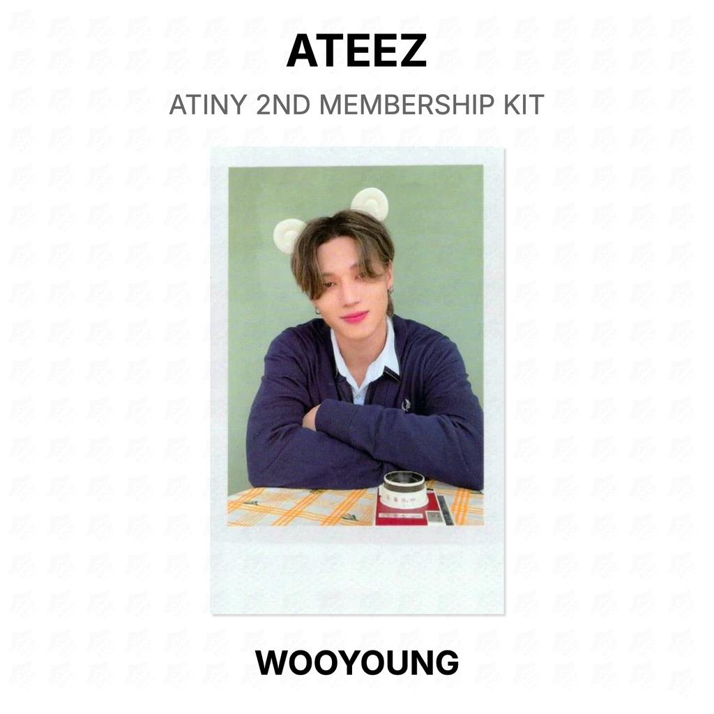 ATEEZ ATINY 2ND MEMBERSHIP KIT Official Photocard