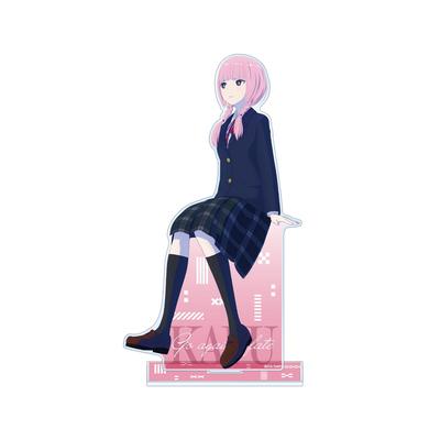 TV Anime City Under Morisaki Kaho Big Acrylic Stand "Kamitsubaki Construction." ver.B
