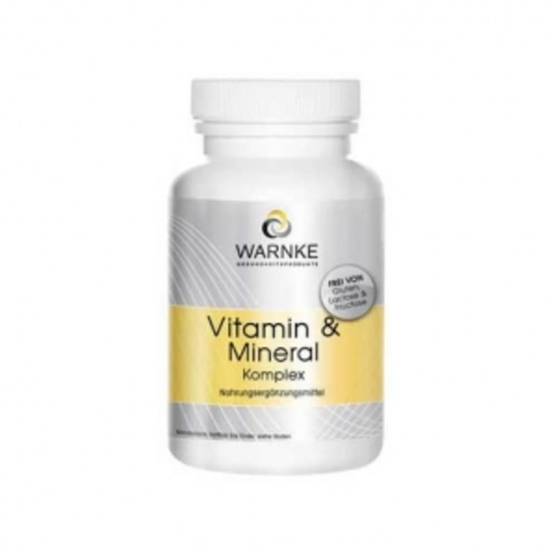 

Warnke Vitamin & Mineral Complex 250 Capsules