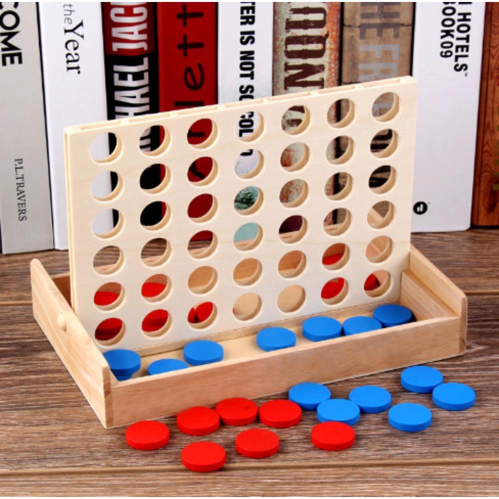 

Трехмерные шахматы на четыре игры, детская головоломка для раннего развития, многопользовательская игрушка, деревянная коробка, многоцветные