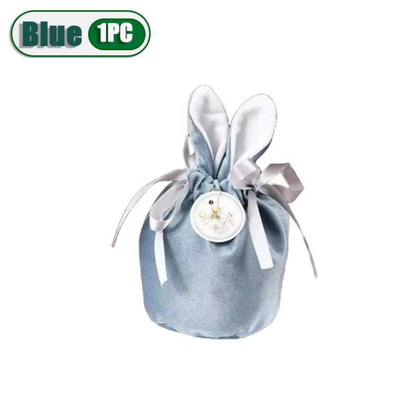 

1-20PCS Bunny Ears Candy Bags Easter Velvet Wedding Candy Bags Gift Bags Creative Party Candy Cloth Bag Ins Style Tote Cloth Bag AS shown