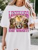 Vintage Lesbians Unisexgen What Funny Cat Graphic T-shirt 90s Meme t-shirtPride Shirt
