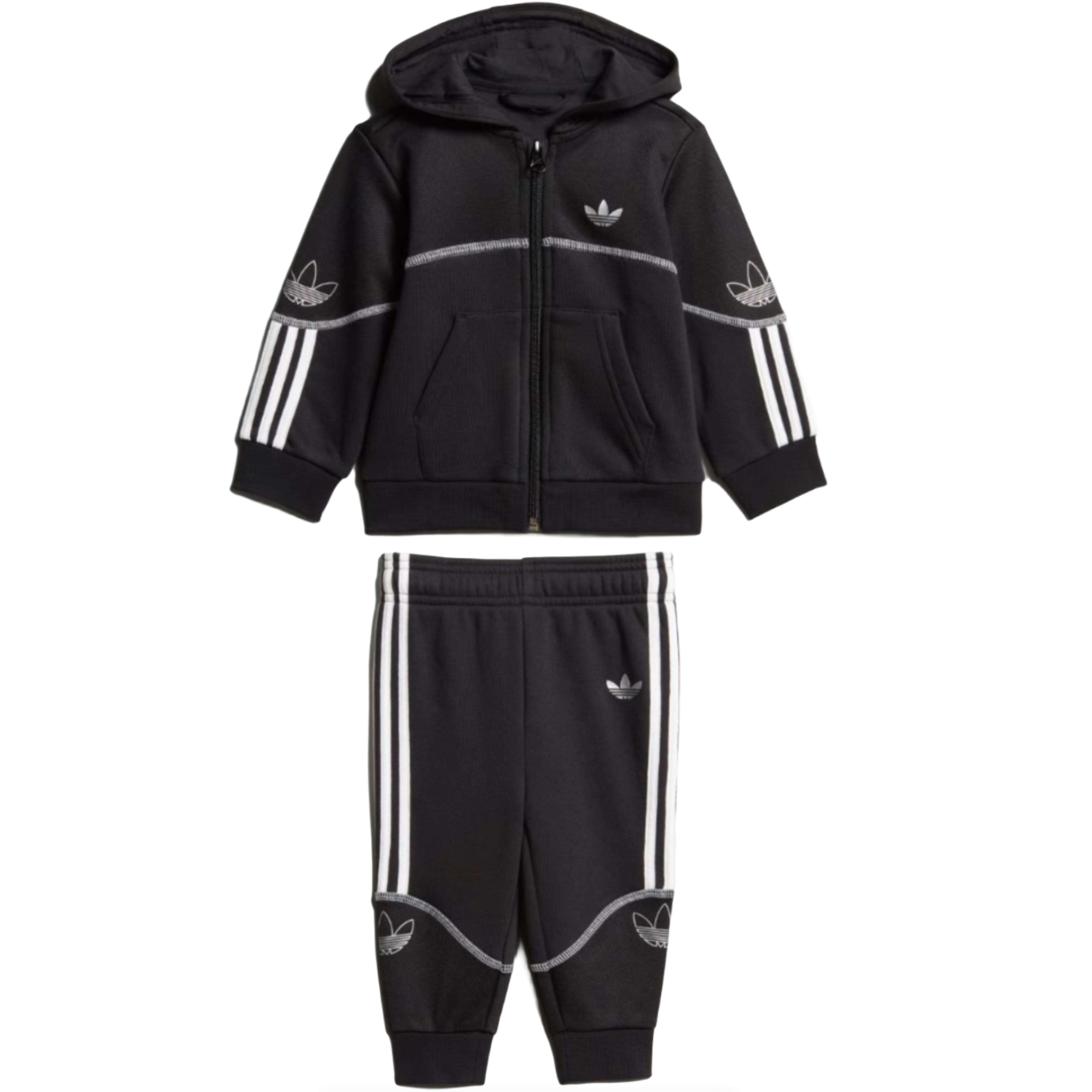 

Adidas Casual Sportswear Black Children Aged 3 7 Years Old FM4443 74