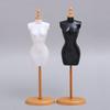 Für 1/6 Puppen Zubehör Spielzeug Kleid Kleiderbügel Puppenkleid Ständer Mannequin Modell Ständer Bügel Display Halter