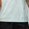 Jordan T Shirts Men's Slight Green Crew Neck Moderate Straight Fit DX9592-394
