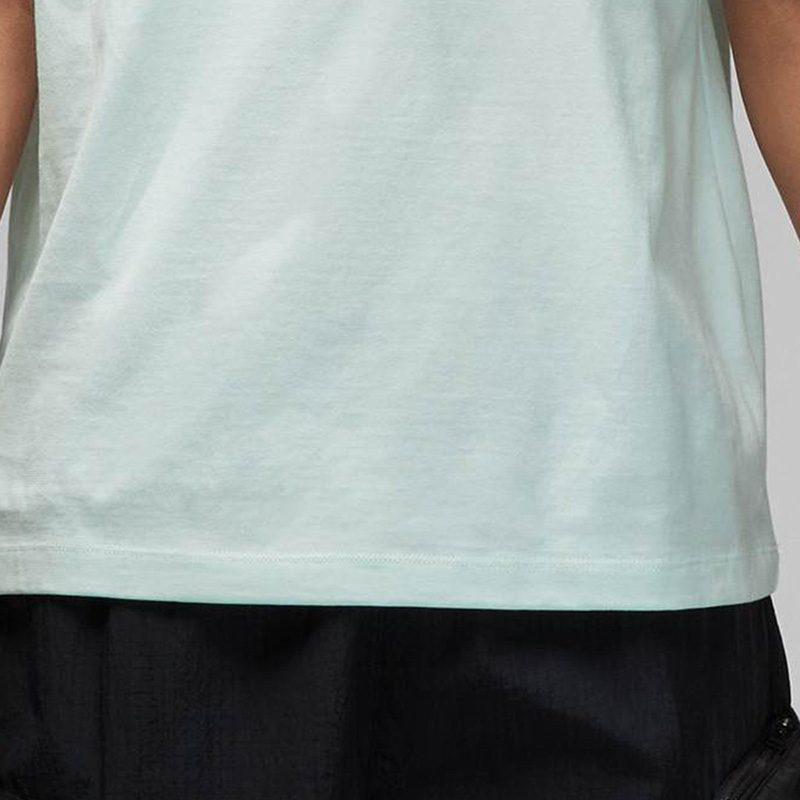 Jordan T Shirts Men's Slight Green Crew Neck Moderate Straight Fit DX9592-394