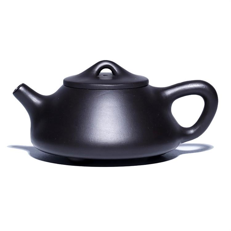 

120ml Authentic Yixing Purple Clay Teapots Handmade Stone Scoop Pot Raw Ore Stone Yellow Mud Kettle Zisha Tea Set Tea Items Gift