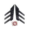 Adesivo Decorativo per Lunotto Posteriore Auto Articolo Accessorio Spoiler Laterale Splitter Rivestimento Griglia Triangolare Parasole Finestrino Parabrezza Per Auto