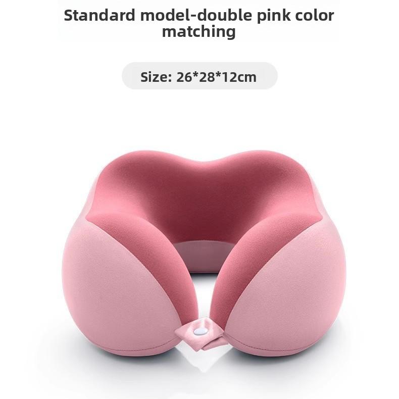 Soft Travel Pillow U Shaped Travel Healthcare Memory Foam Neck Cervical Airplane Pillow Neck Cushion