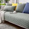 New Soild Color Sofa Covers Towel Soft Washed Cotton Fabric Art Couch Cover For Living Room Bay Window Pad L-shaped Sofa Decor
