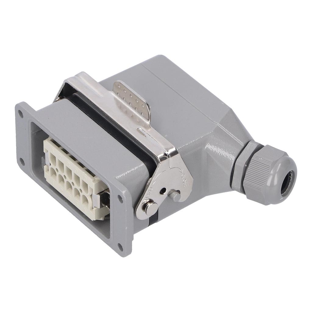 Heavy Duty Connectors Waterproof Aviation Plug 10 Core Sided Out Industrial Control Supplies