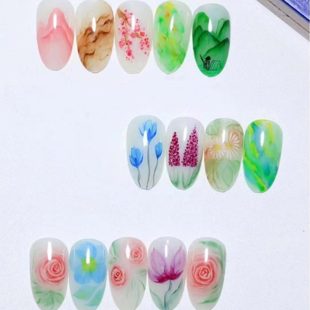 36-Color Solid Watercolor Paint Set for Professional Fine Art, Acrylic Painting, Nail Art, and Ombre Effects