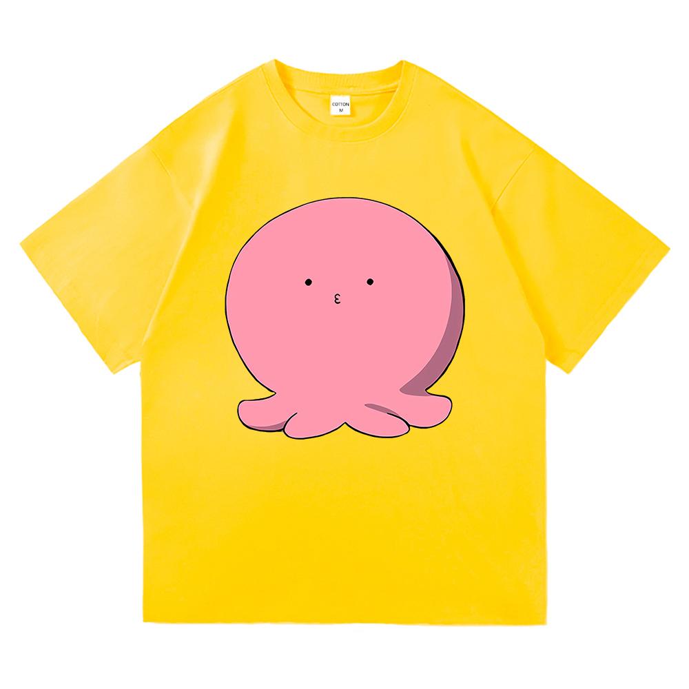 Kawaii Takopi T Shirt 2025 Anime Takopi’s Original Sin Retro Men/women Clothing Vintage Harajuku High Quality Cotton Tshirts