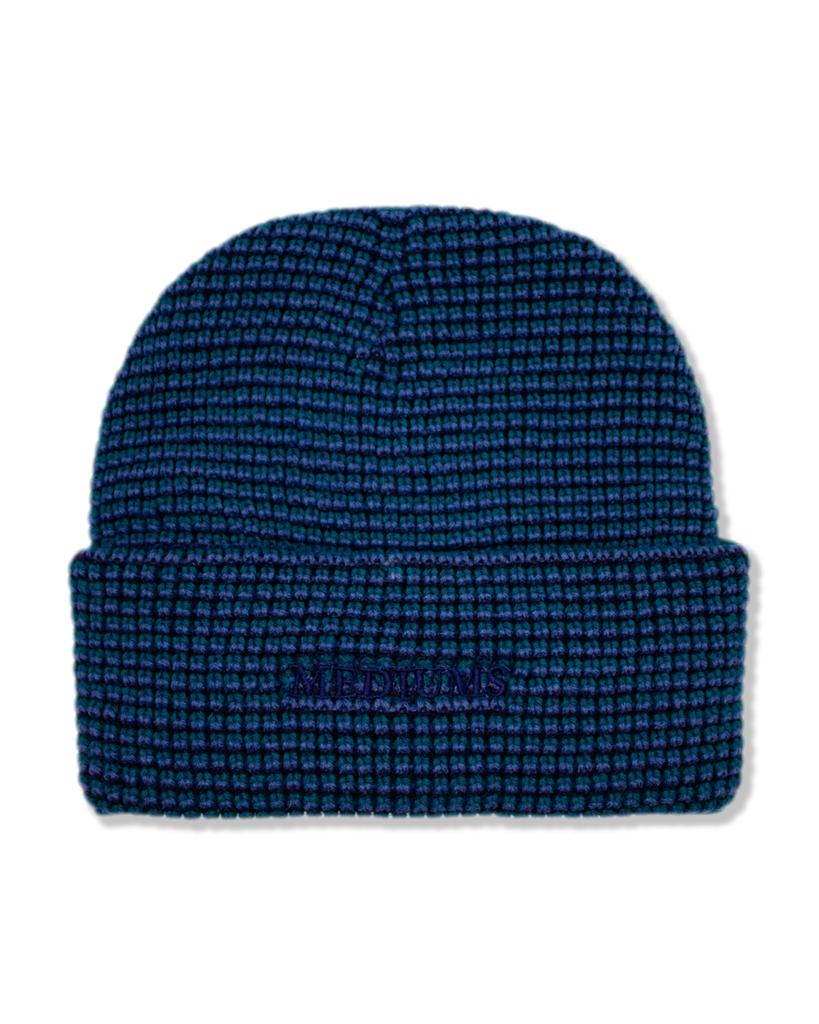 Midieomseu Waffle Beanie - Blue (Waffle Beanie)