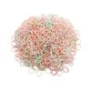 1000 pcs of new-style girls' hair accessory hair bow elastic hair tie disposable rubber band children's product