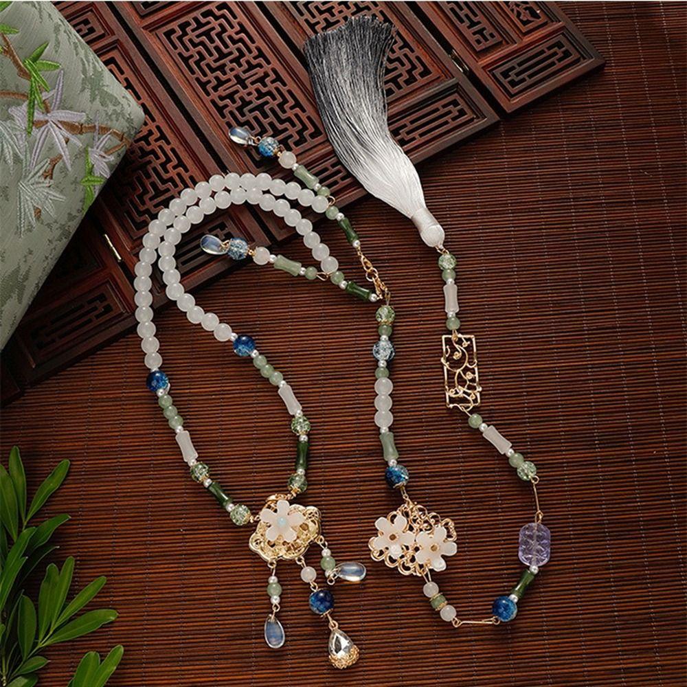 Tang Ming Song Dynasty Hanfu Ruyi Pendant Chinese Style Chinese Necklace  Women
