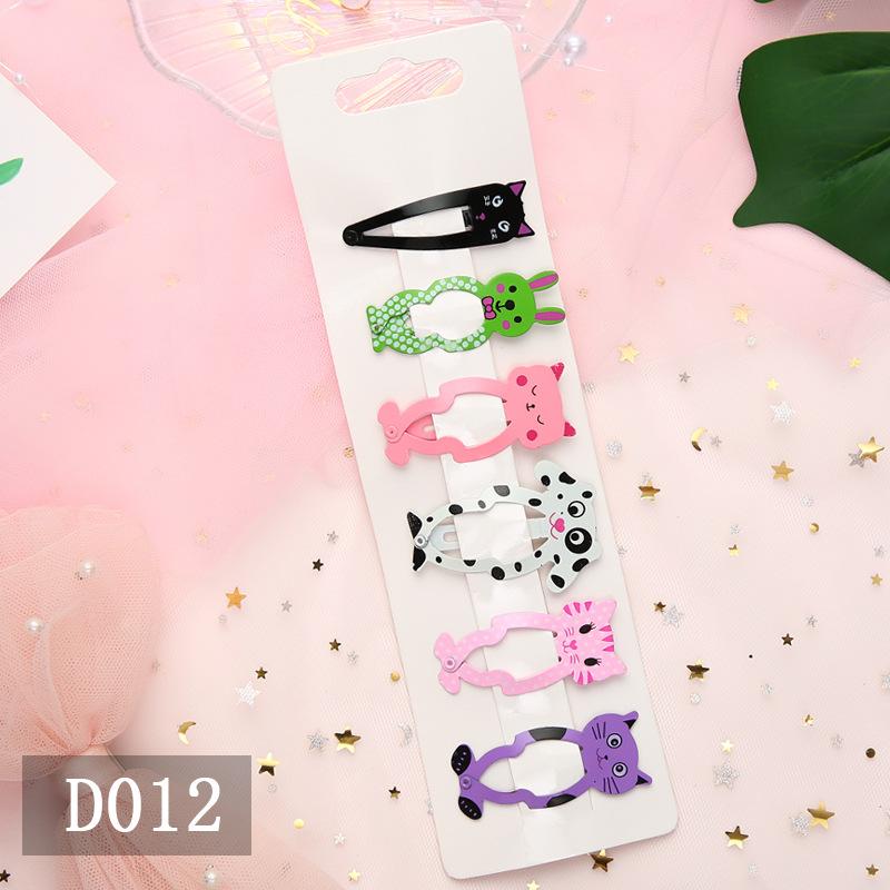 Kawaii Cartoon Fruit BB Clip Baby Children Hair Clips Bobby Pin Barrettes Accessories For Girls Kids Hairpins Hairgrip Headdress