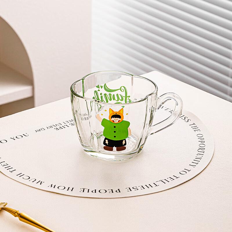 LOVWISH Cartoon Cute Glass Mug