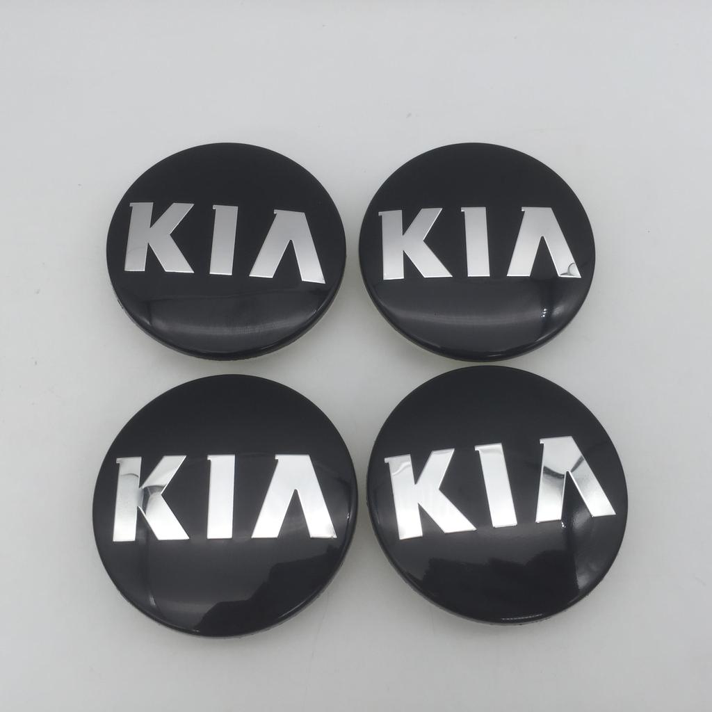 4pcs 3D 58mm For Car emblem Wheel hub Center Cap Badge covers sticker Decals Styling accessories