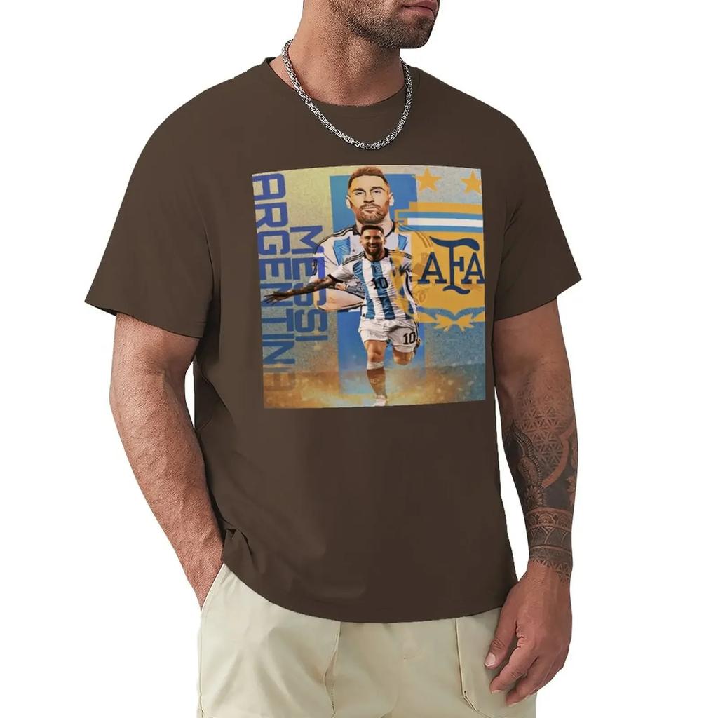 Top Tee Move Vintage Activity Competition U Funny CELEBRATION Lionel And Andrés And Messi And Argentina No10 GOAT Caricature 21