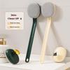 Bath Soft Back Scrubber Brush Bath Shower Scrubbing Brush With Handle Exfoliating Scrub Skin Massager Bath Supplies