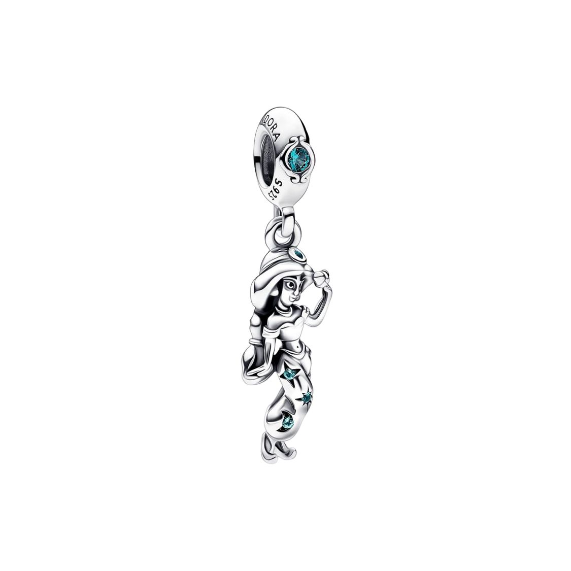 Pandora Disney Aladdin Jasmine Princess Charm Women charm Silver 792343C01 Silver,F