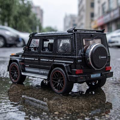 Spray Versio 1:18 Mercedes Benz BBS G800 Modified Luxury Off Road SUV Alloy Diecast Model Car Ornament Birthday Gift For Friend