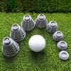8 Pcs Golf Simulator Tees Plastic Golf Tees for Outdoor Indoor Simulator Practice Training Golf Mat Tees for Winter Turf And Driving Range