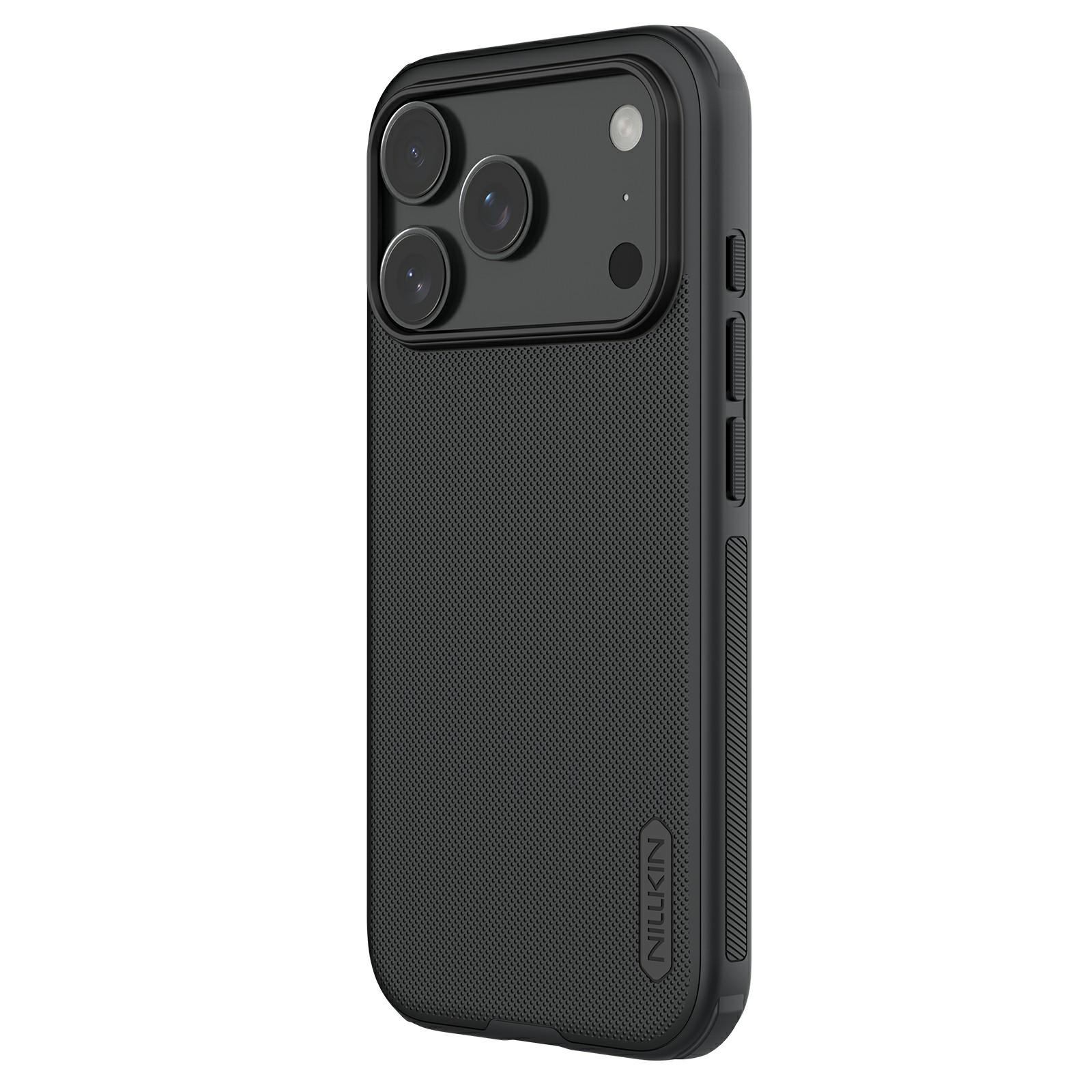 

NILLKIN Frosted Shield Pro for iPhone 17 Pro Max Case Compatible with MagSafe PC + TPU Phone Cover