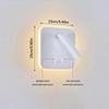 Modern Wall Lamp with Adjustable Light Mode and USB Port Bedroom Wall Lights for Home Decorating and Night Reading M4YD