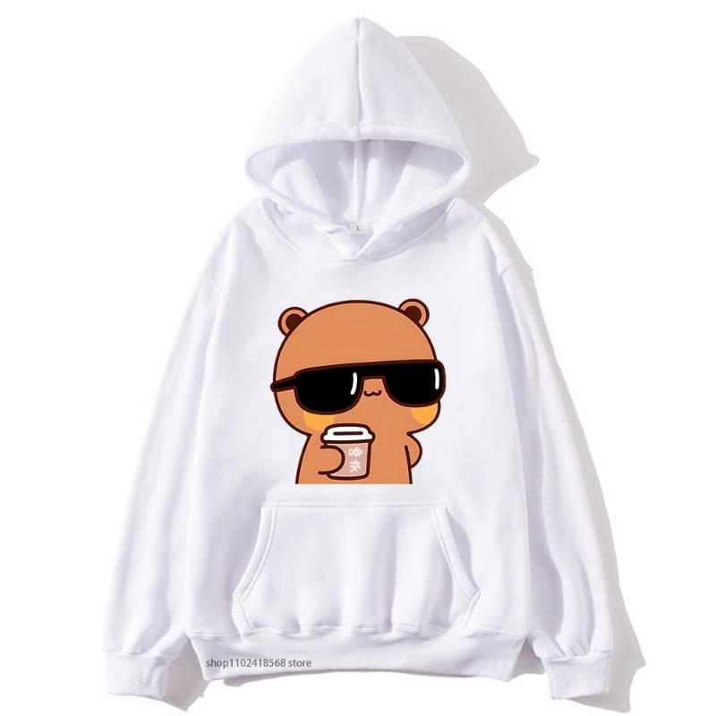 Fashion Women's Bubu Dudu Hoodie Sweatshirt Cartoon Kawaii Print Pullover Harajuku Kids Fashion Hoodie Sweatshirt