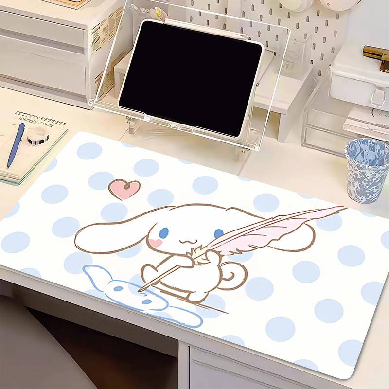 Cute Cartoon Mouse Pad XXL Extended Desk Mat Gamer PC Computer Keyboard Pad Cinnamoroll kawaii Anime Gaming Accessories Mousepad