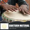 30Cm/35Cm African Drum Skin Fittings Tambourine Replacement Percussion Part Bongo African Drum Covers Drum Goat Skin