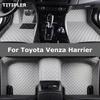 TITIPLER Custom Car Floor Mats For Toyota Venza Harrier Auto Carpets Foot Coche Accessories Xs6