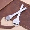 Leather Tool White Steel Diamond Cutting 3456mm Manual Punch Diy Hand Sewing Process
