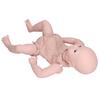 19 Inch Reborn Doll Kit Comfortable Soft DIY Handcrafted Unfinished Doll Parts for Kids