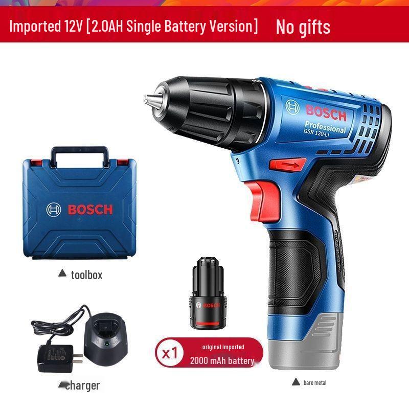 Bosch 12V Cordless Drill & Electric Screwdriver GSR120-LI
