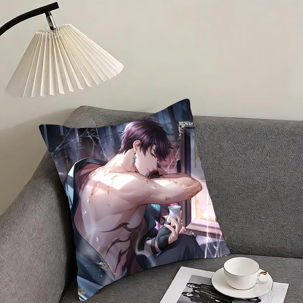 

Mr Love Queens Coice Victor Cushion Cover Pillowcase Ultra Soft Skin Friendly Fabric Cloud Like Comfort Concealed Zipper 30x30cm