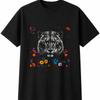 Snow Leopard Big Cat Wildlife Mens Womens T-Shirt Unisex Novelty Gift Tee Funny