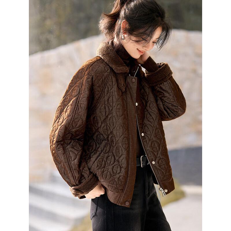 Mohan Yimei Куртка зимняя стеганая в китайском стиле со стойкой L