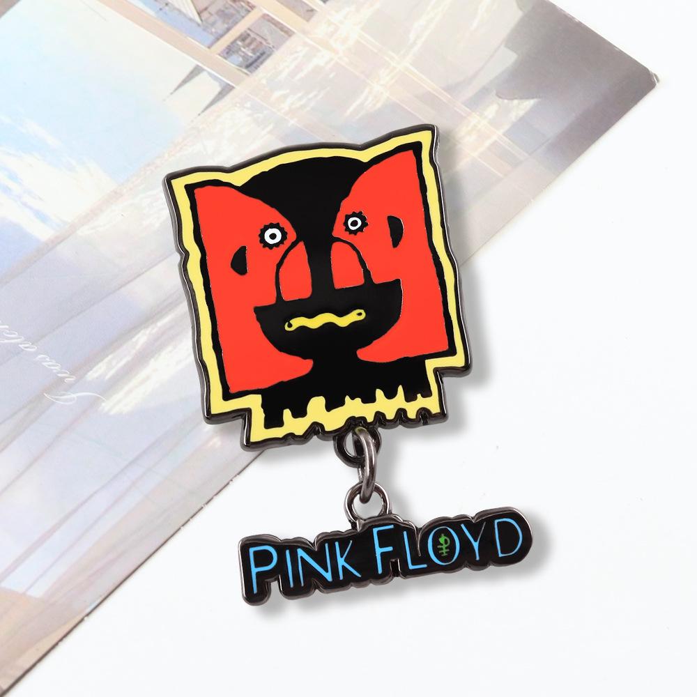 Pink Floyd The Division Bell 1994 Album Brooch – 90s Music Fan Badge Gift