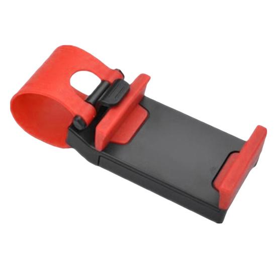 Universal Auto Car Mobile Phone Holder Steering Wheel Clip Stand Cradle for GPS
