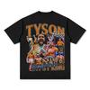 Tyson Fury Król Cyganów Koszulka Oversize Grafika Bokserska Bawełniana Koszulka Ciężki Król Unisex Unisex Odzież Sportowa Top