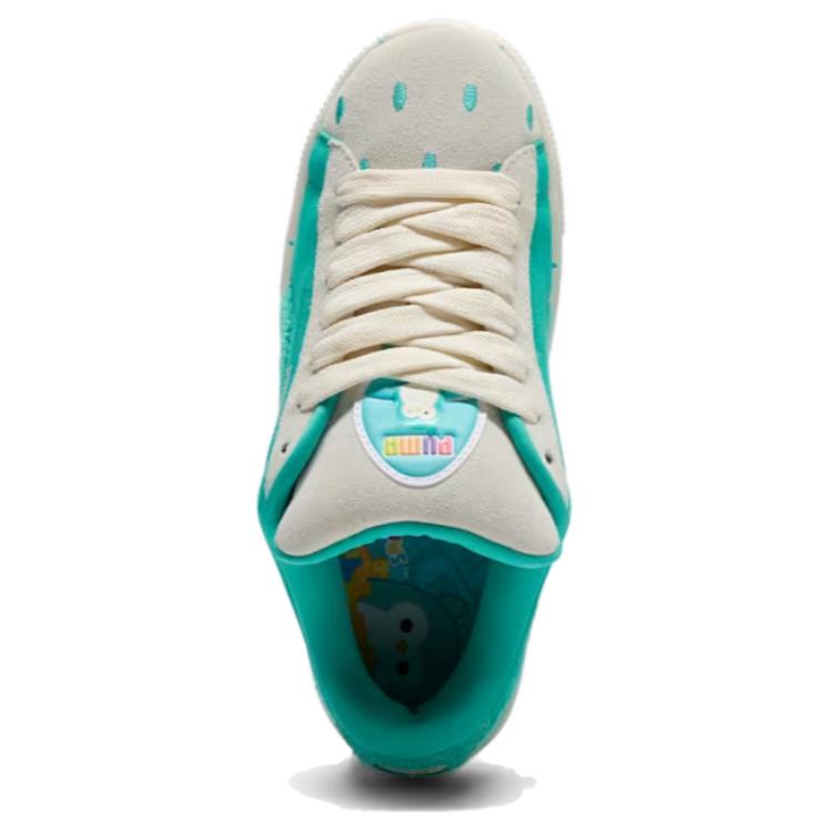 Squishmallows x Puma Suede XL Winston Women Sneakers Green Warm-White Alpine-Snow 399421-01