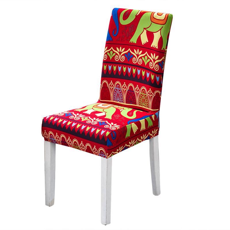 Dining Chair Slipcover,High Stretch Removable Washable Chair Seat Protector Cover for Home Party Kitchen Hotel Wedding Ceremony