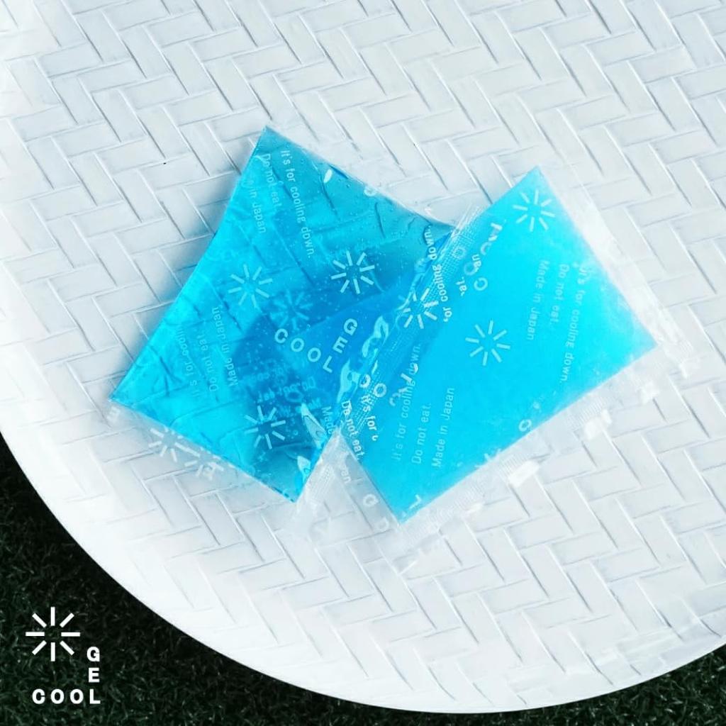 padou Made in Japan, non-hardening ice pack, S size, set