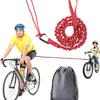 MTB Bike Towing Rope Trailer Rope Bicycle Traction Rope Nylon Traction Rope Parent-Child Outdoor Tool Cycling Safety Equipment