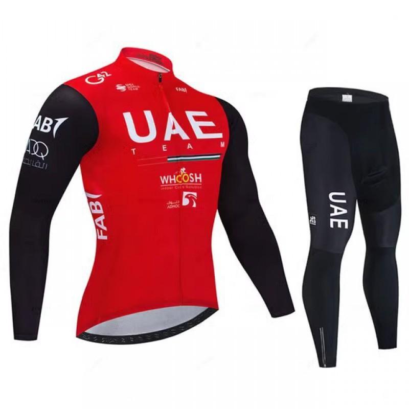 Kinder Winter Fleece Fahrradtrikot Set Langarm Thermisches Fahrrad Outfit Straßen- und Bergfahren